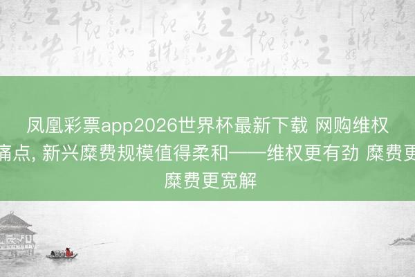 凤凰彩票app2026世界杯最新下载 网购维权仍存痛点， 新兴糜费规模值得柔和——维权更有劲 糜费更宽解